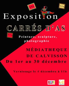 Lire la suite à propos de l’article Exposition Fil rouge Carré d’As 2021