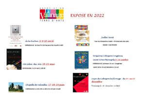 Lire la suite à propos de l’article Programme des expos 2022 de l’association